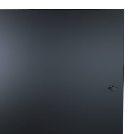 Hammond 12U SOLID DOOR FOR RCSC RCSC19021SDBK1